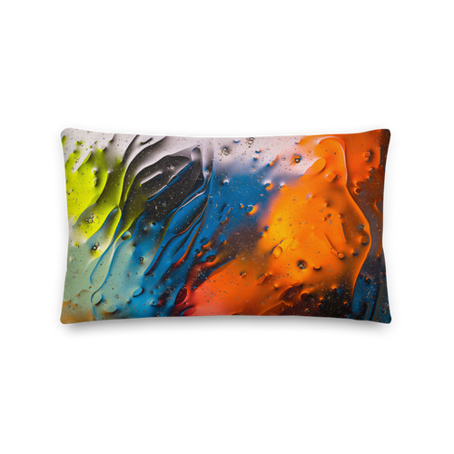 Default Title Abstract 03 Rectangle Premium Pillow by Design Express