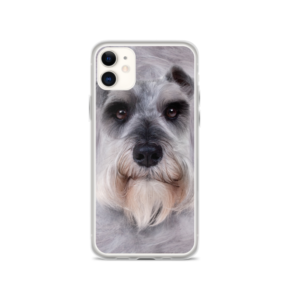 iPhone 11 Schnauzer Dog iPhone Case by Design Express