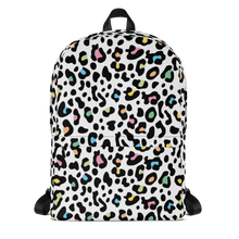 Default Title Color Leopard Print Backpack by Design Express