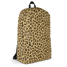 Yellow Leopard Print Backpack by Design Express