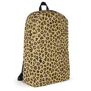 Yellow Leopard Print Backpack by Design Express