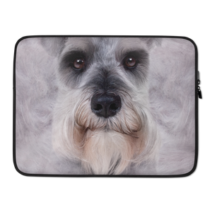 15 in Schnauzer Dog Laptop Sleeve by Design Express