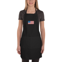 United States Flag "Solo" Embroidered Apron by Design Express