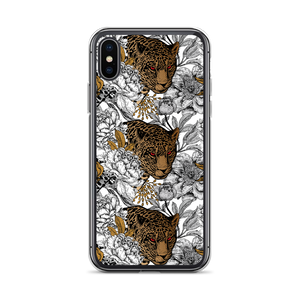 iPhone X/XS Leopard Head iPhone Case by Design Express