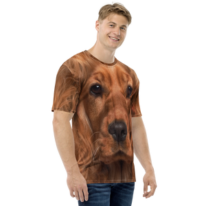 Cocker Spaniel Dog Men's T-shirt by Design Express