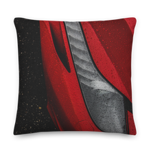 Red Automotive Square Premium Pillow by Design Express