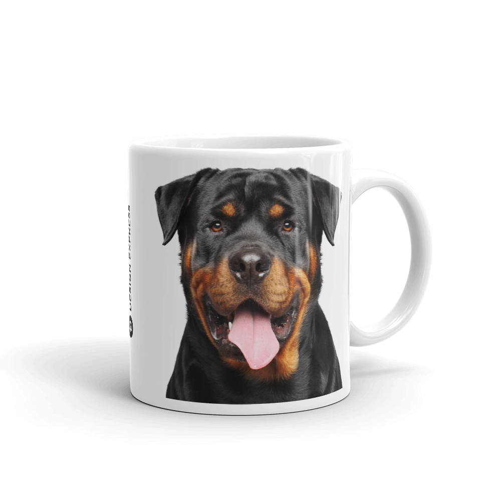 Default Title Rottweiler Dog Mug Mugs by Design Express