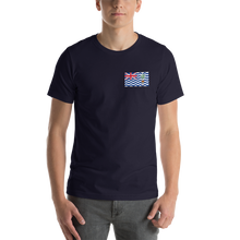 Navy / S British Indian Ocean Territory Unisex T-Shirt by Design Express