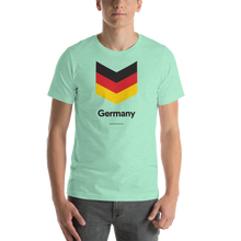 Heather Mint / S Germany "Chevron" Unisex T-Shirt by Design Express