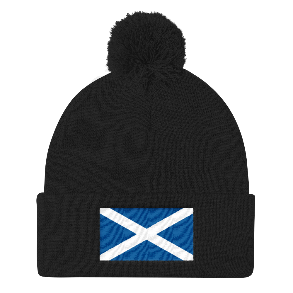 Black Scotland Flag 