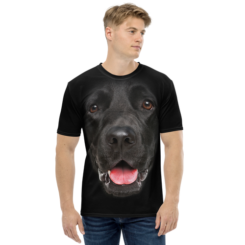 XS Labrador Dog Men's T-shirt by Design Express