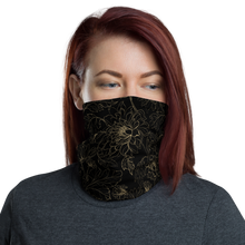 Default Title Golden Floral Neck Gaiter by Design Express