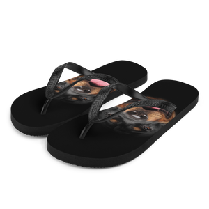 S Rottweiler Dog Flip-Flops by Design Express