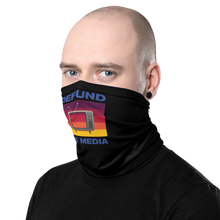 Defund The Media Color Neck Gaiter by Design Express