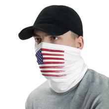 Distressed USA Flag Neck Gaiter Masks by Design Express