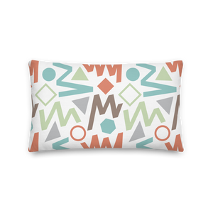 Soft Geometrical Pattern 02 Premium Pillow by Design Express