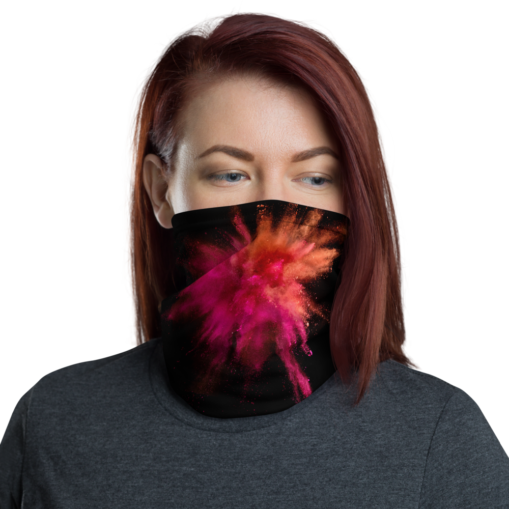 Default Title Powder Explosion Face Mask & Neck Gaiter by Design Express