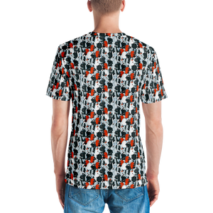 Mask Society Illustration Men's T-shirt by Design Express