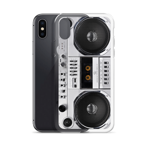 Boom Box 80s iPhone Case by Design Express