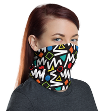 Pop Geometrical Pattern Neck Gaiter Masks by Design Express