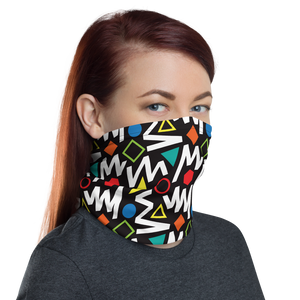 Pop Geometrical Pattern Neck Gaiter Masks by Design Express