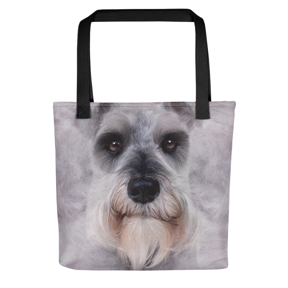 Default Title Schnauzer Dog Tote Bag Totes by Design Express