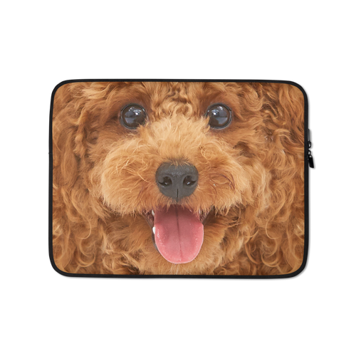 13 in Poodle Dog Laptop Sleeve by Design Express