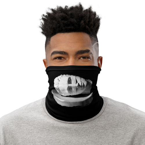 Default Title Broken Sculpture Neck Gaiter Masks by Design Express