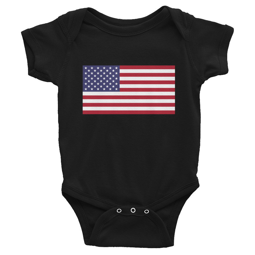 Black / 6M United States Flag 