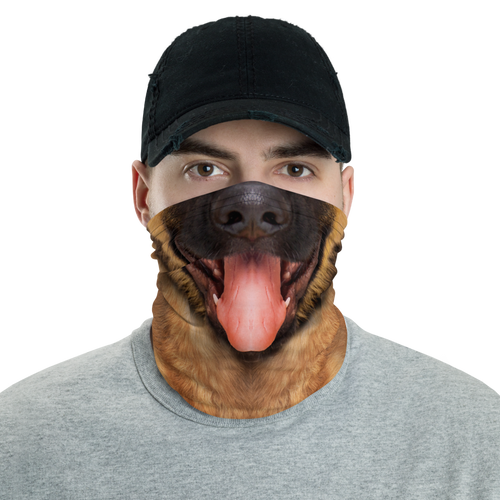 Default Title German Shepherd Dog Neck Gaiter Masks by Design Express