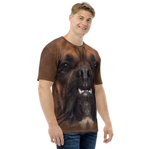 Boxer Dog Men's T-shirt by Design Express