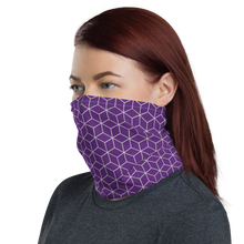 Diamond Purple Pattern Neck Gaiter Masks by Design Express