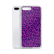 Purple Leopard Print iPhone Case by Design Express