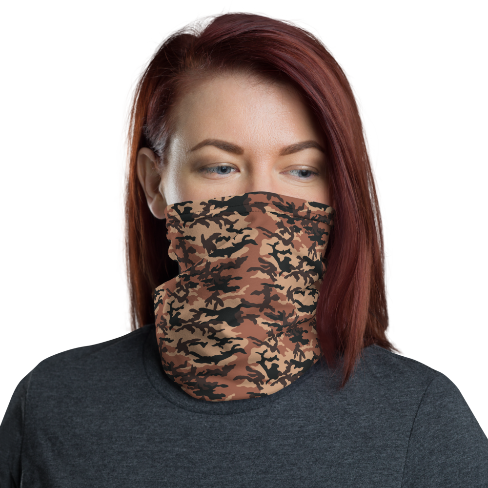 Default Title Brown Camo Neck Gaiter Masks by Design Express