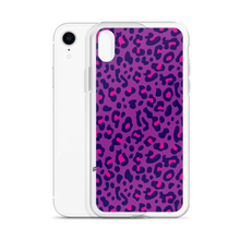 Purple Leopard Print iPhone Case by Design Express