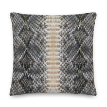 Snake Skin Print Premium Pillow by Design Express