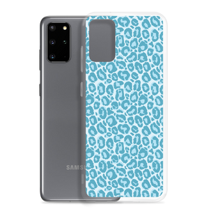 Teal Leopard Print Samsung Case by Design Express