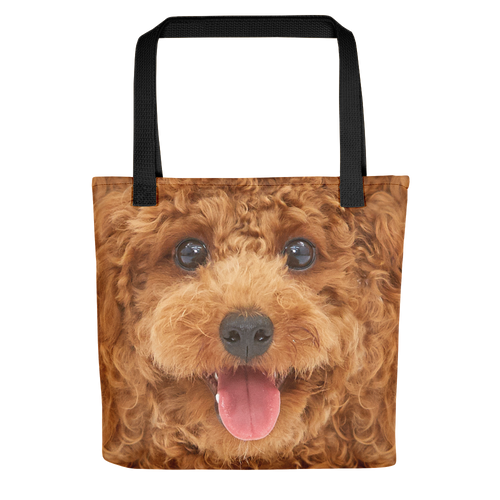 Default Title Poodle Dog Tote Bag Totes by Design Express