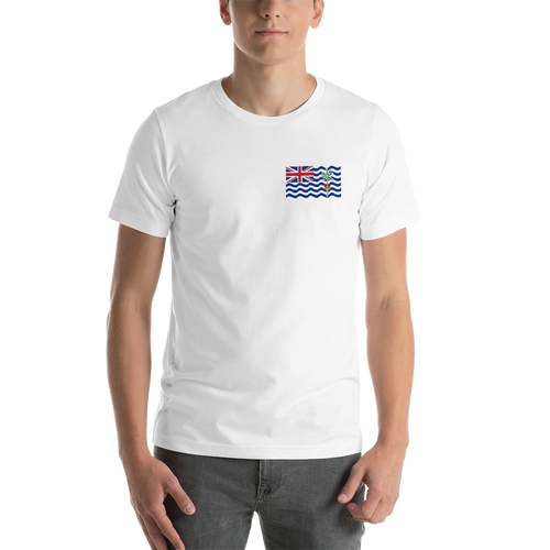 White / S British Indian Ocean Territory Unisex T-Shirt by Design Express