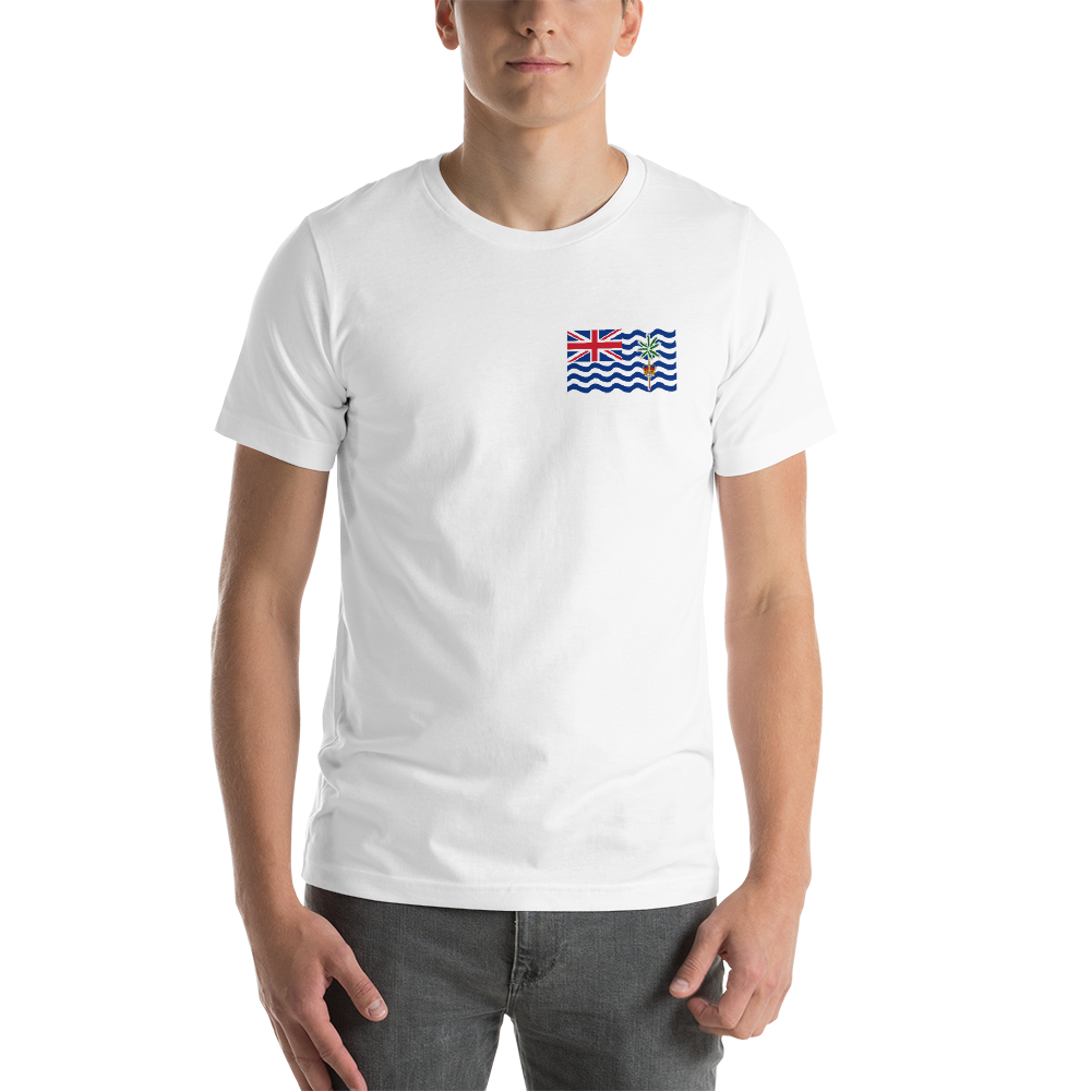 White / S British Indian Ocean Territory Unisex T-Shirt by Design Express