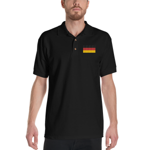 Germany Flag Embroidered Polo Shirt by Design Express