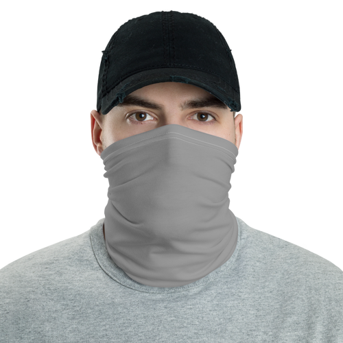 Default Title Grey Neck Gaiter Masks by Design Express