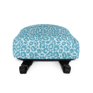 Teal Leopard Print Backpack by Design Express