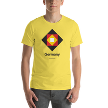 Yellow / S Germany "Diamond" Unisex T-Shirt by Design Express