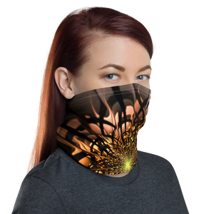 Abstract Flower 02 Neck Gaiter Masks by Design Express