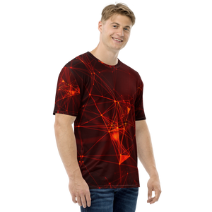 Geometrical Triangle Men's T-shirt by Design Express