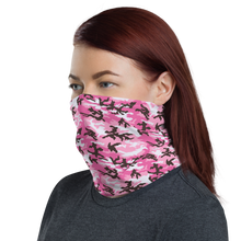 Pink Camo Neck Gaiter Masks by Design Express