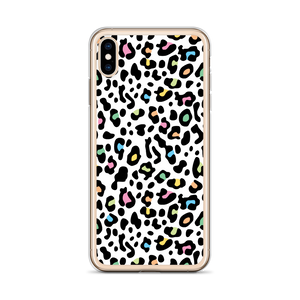 Color Leopard Print iPhone Case by Design Express