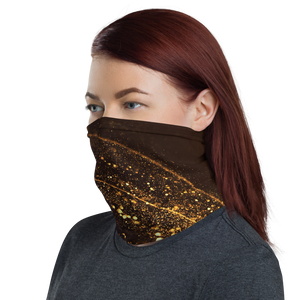 Gold Swirl Neck Gaiter Masks by Design Express