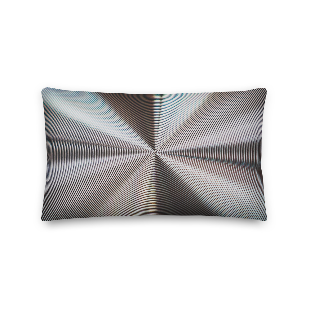 Default Title Hypnotizing Steel Rectangle Premium Pillow by Design Express